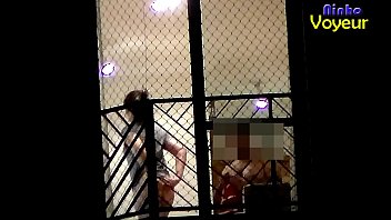 exhibitionist neighbor throughout the street